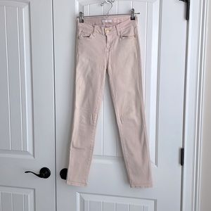 7 For All Mankind - Slim Straight Jean Leggings Blush Pink - Size 26